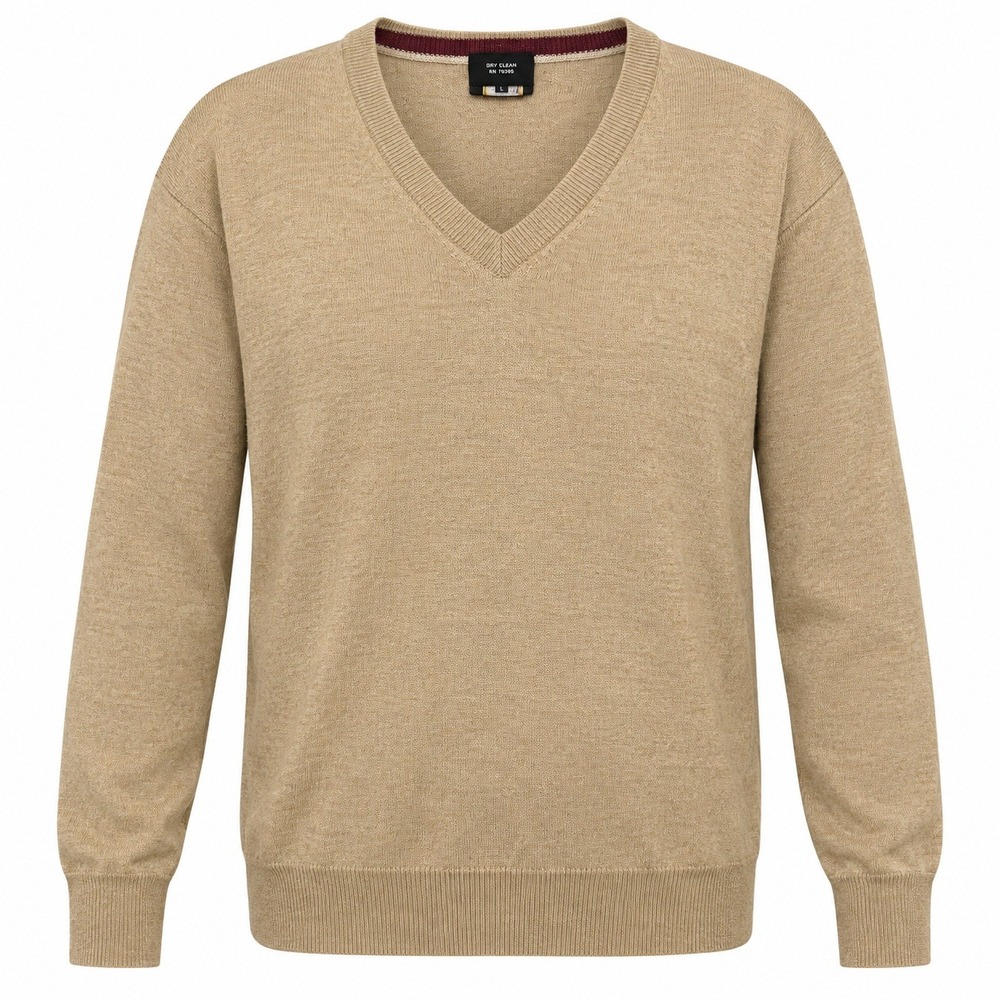 Jos. A. Bank Old Money V Neck Sweater Mens XL Quiet Luxury Preppy Grandpacore